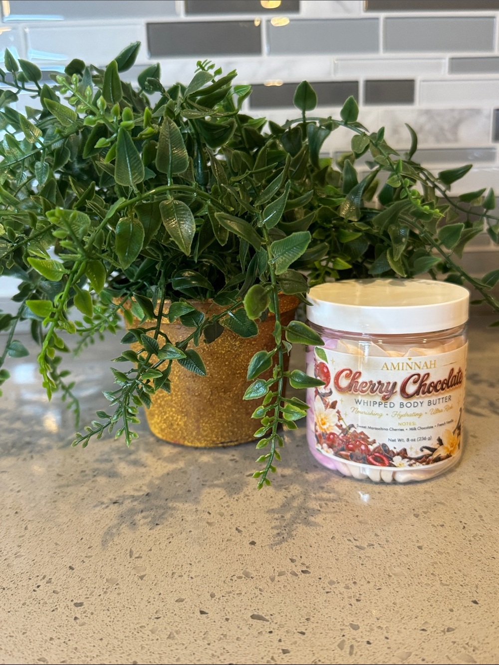 AMINNAH - Cherry Chocolate Whipped Body Butter